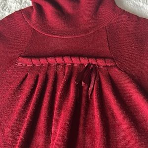 Valentine red mini dress.